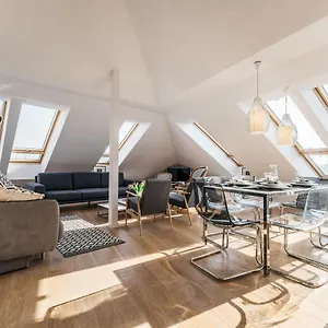 Penthouse Skyline - Loftaffair Apartment Krakow